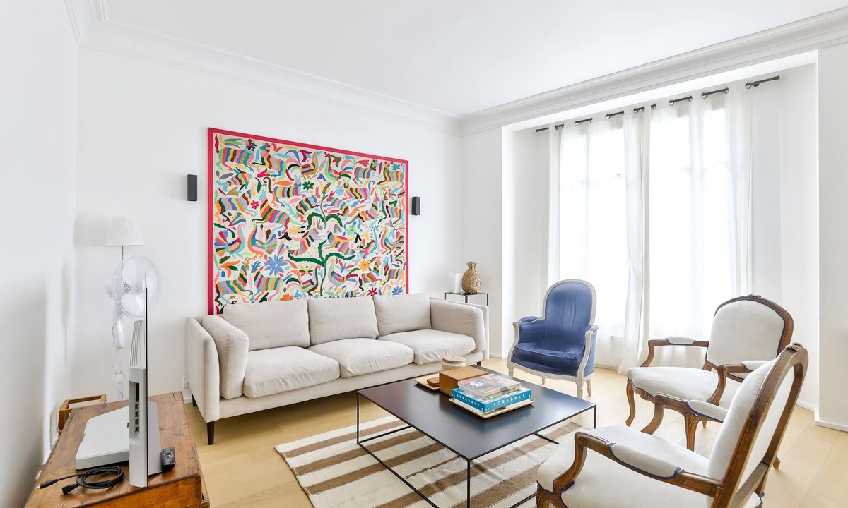 Passy Apartment | Stylish 2BR in Private Mansion at Rue de Passy