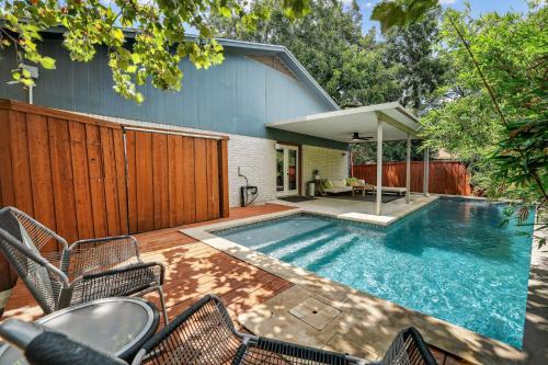 North Austin Civic Association House | Stylish 3BR Home + Private Pool