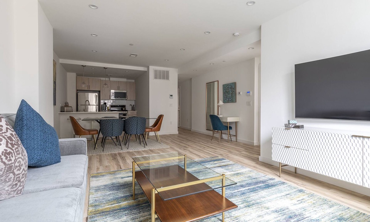 Hoboken Apartment | Stylish 3BR Retreat w Private Deck Near NYC