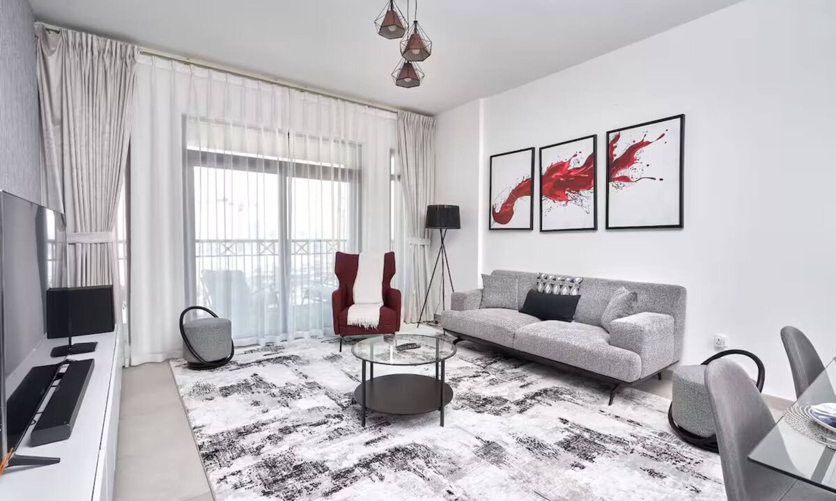 Umm Suqeim 3 Apartment | Stylish and Spacious 1BR in Dubai-Jumeira Beach Side Apartments