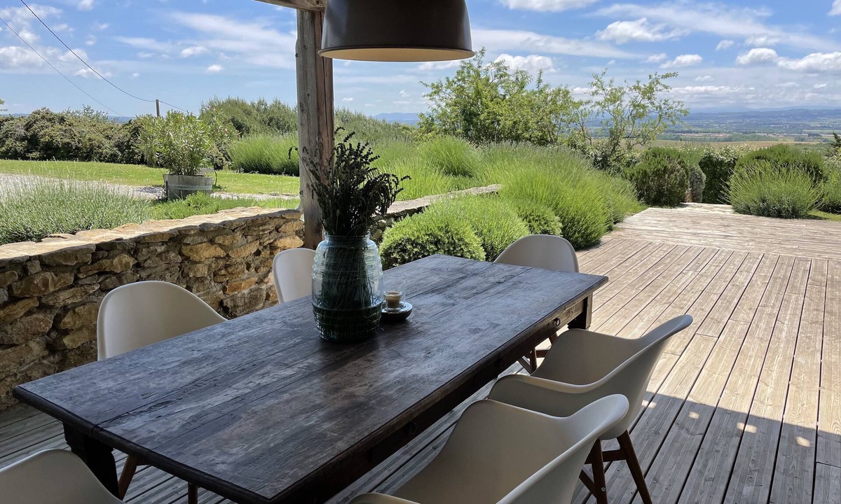 Raissac-sur-Lampy House | Stylish holiday house for 6 w. shared pool & magnificent views near Carcassonne