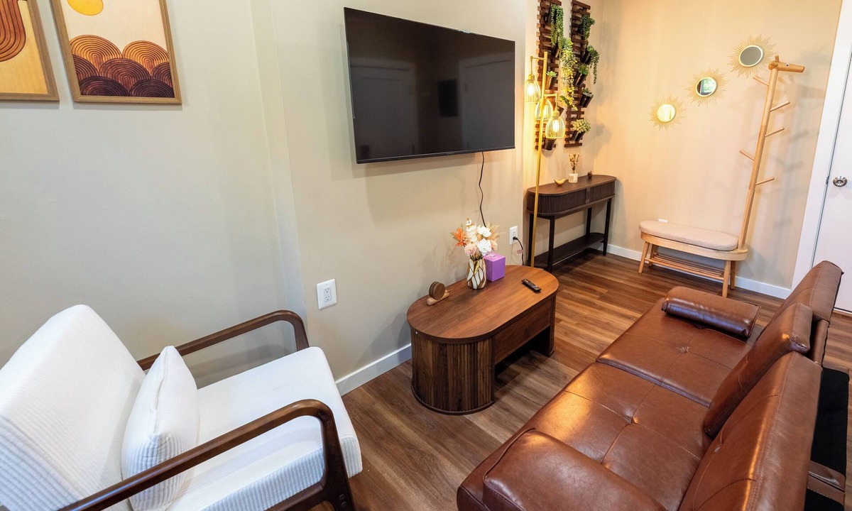 Albany Apartment | Stylish micro-loft near Lark St & Washington Park with full kitchen, loft bed & cozy workspace.