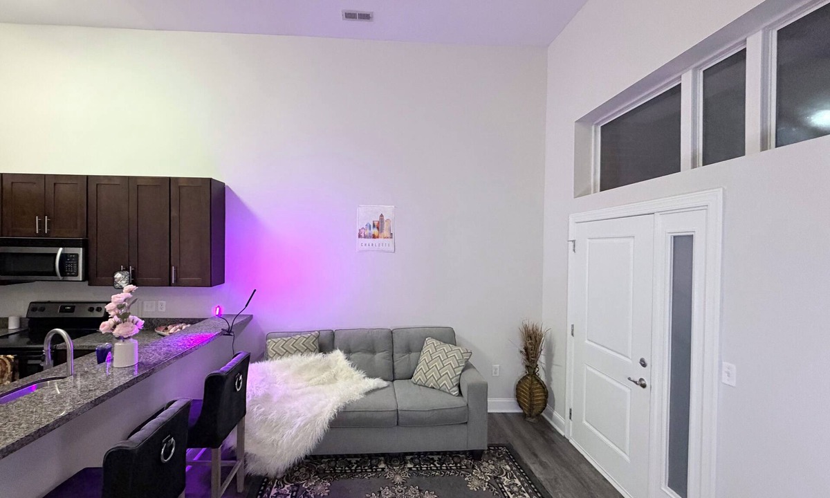 Charlotte Apartment | Stylish Modern Studio, Steps from Dining & Entertainment