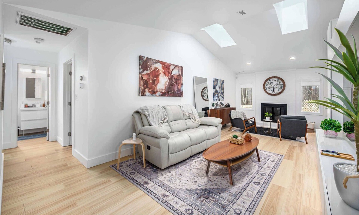 Durham House | Stylish Ranch with Fenced Yard & Peloton Bike