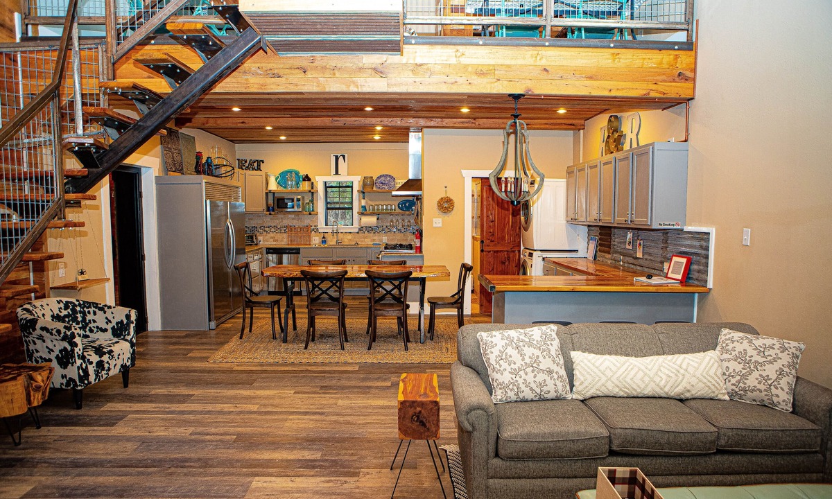 Temple House | Stylish retreat on 45 acres for 10 guests. 2 bed/2 bath, gourmet kitchen.