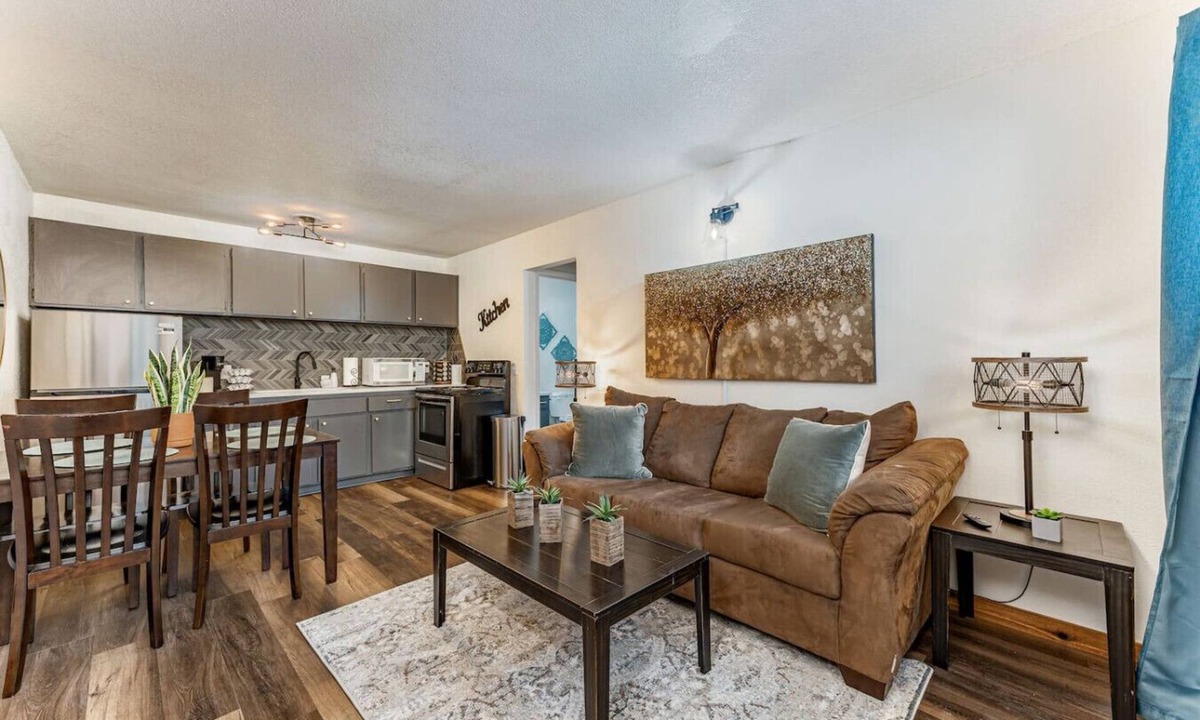 Wichita Apartment | Stylish Stay Near Downtown Wichita + Free Parking