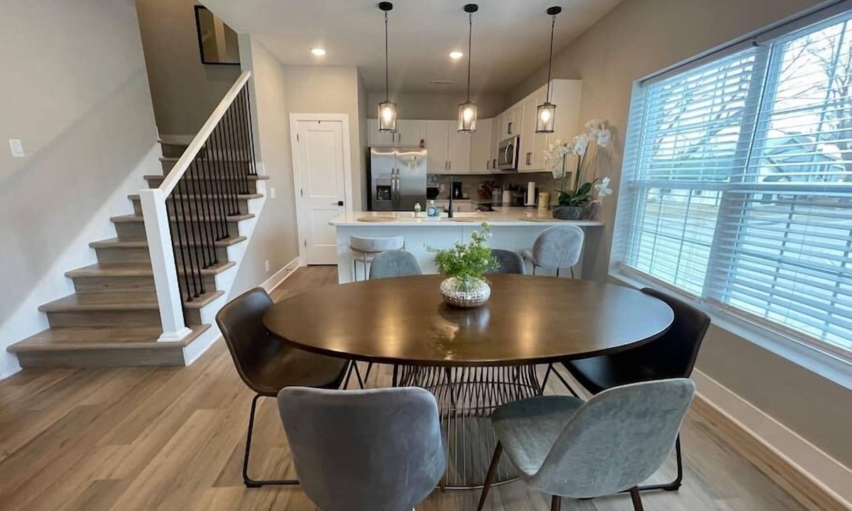 Dahlman Condo | Stylish Townhouse with Rooftop Patio & Garage