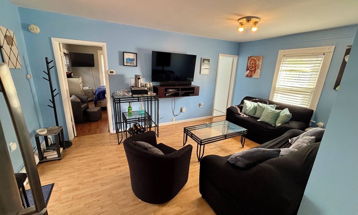 Clifton Apartment | Suburban Comfort w/Deck, Parking+Easy NYC Commute