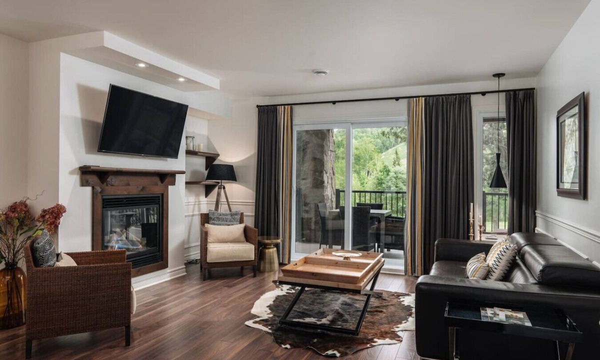 Saint-Sauveur Apartment | Suite 2 chambres avec vue sur Sommets St-Sauveur