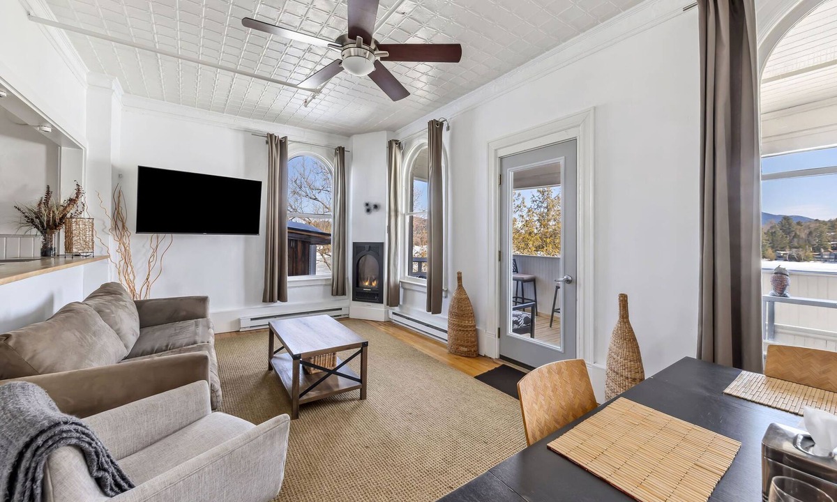 Lake Placid Apartment | Suite 7- Not Pet Friendly