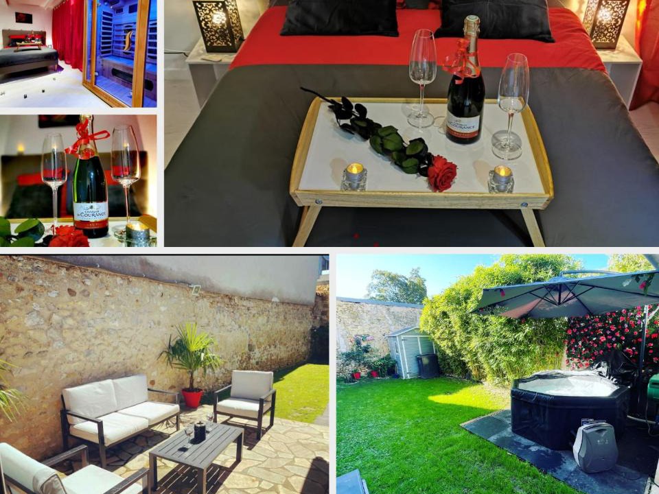 Melun Apartment | Suite Barthelemy - Spa et Sauna