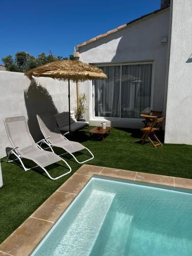 Chateauneuf-les-Martigues House | Suite Privée avec Piscine Côte Bleue, entre Marseille et Aix