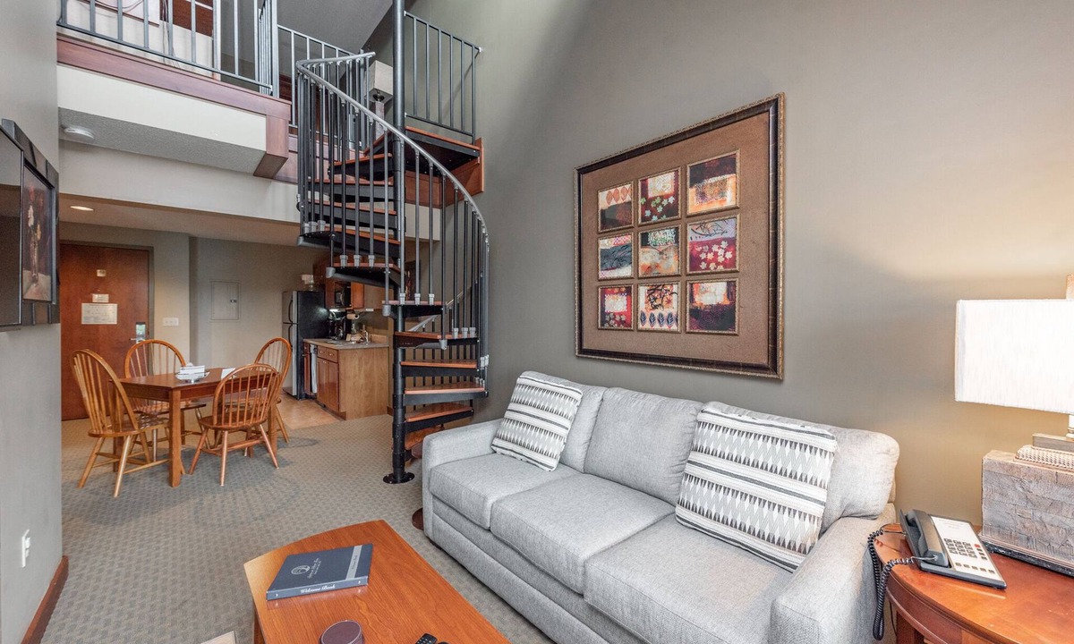Thayerville Condo | Suites at Silver Tree: A311 One Bedroom & Loft Lake View
