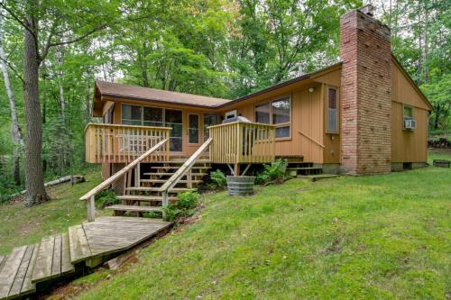 Hillman House | Sullivan Lake Retreat with Private Dock and Fire Pit!