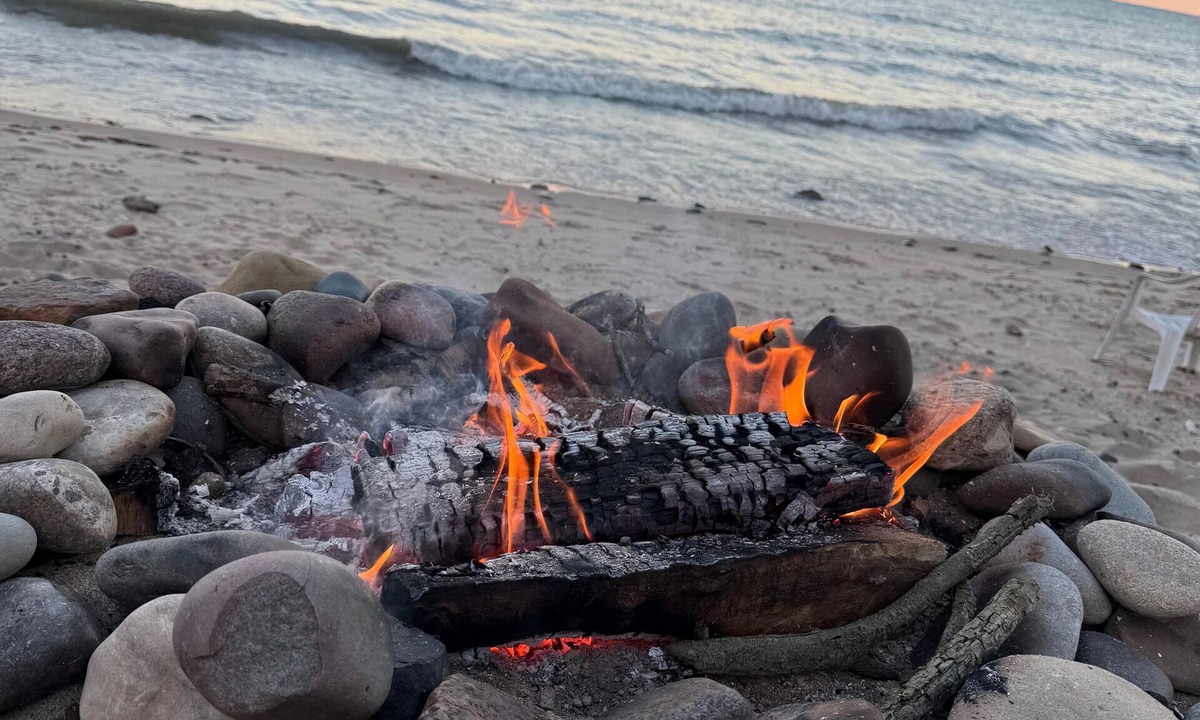 Carsonville House | Summer Getaway with Private Beachfront on Lake Huron