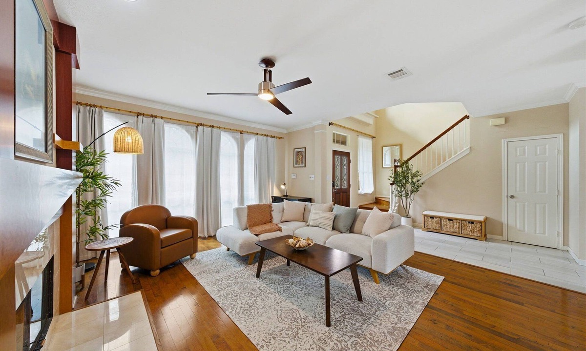 Midtown House | Sun-Drenched 4BR Midtown Oasis, Private Parking