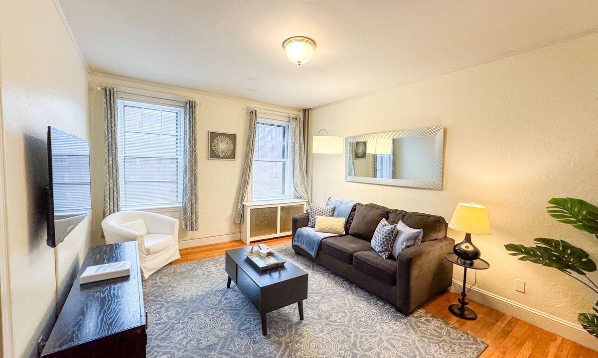 Cleveland Circle Apartment | Sun-filled Unit, Elevator, Pool, Boston College