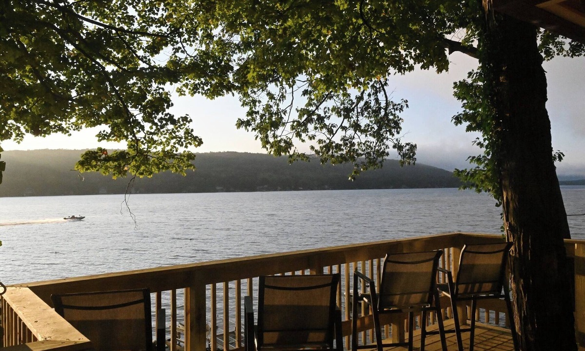 Hammondsport House | Sun-Soaked Lakefront, Nordic Sauna & Wine Country
