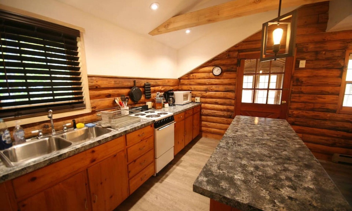 Mount Sunapee Cabin | Sunapee Log Cabin | Ski, Kayak, and Relax!