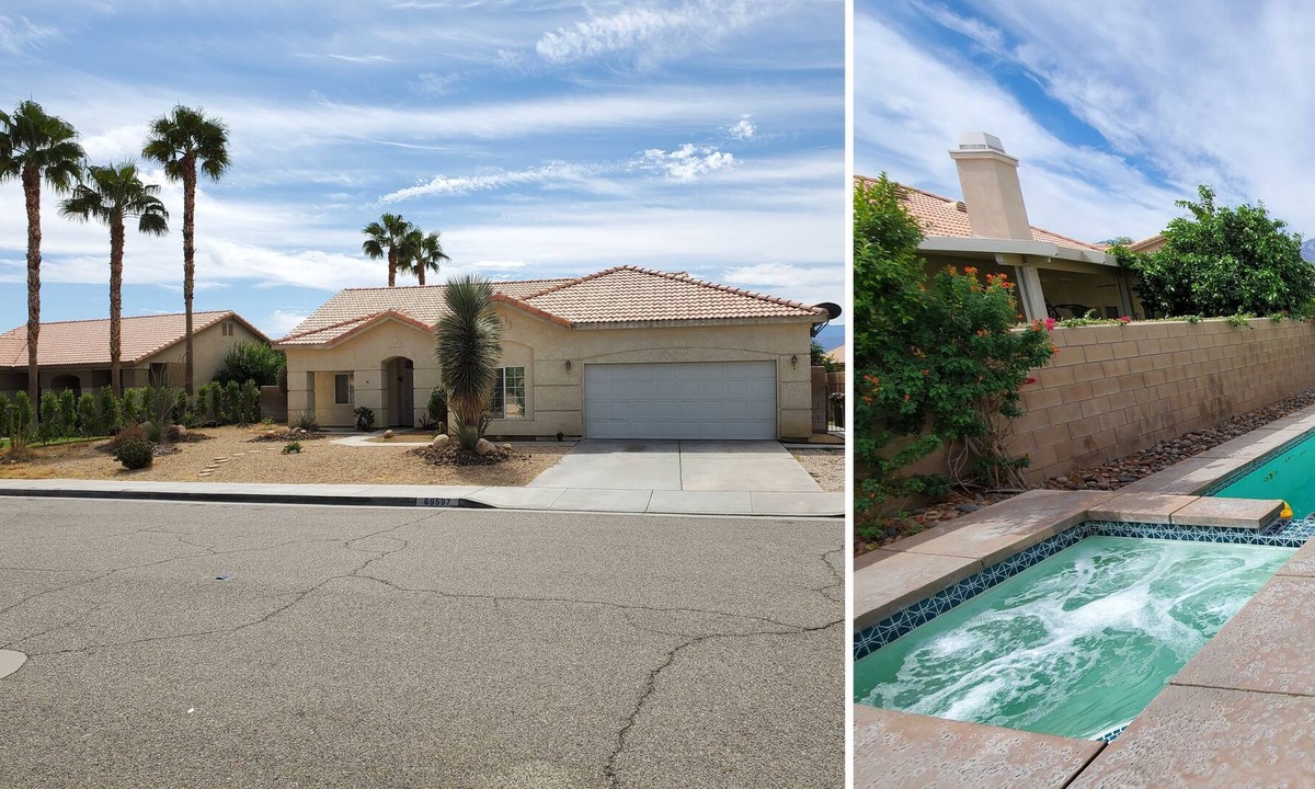 Cathedral City House | Sunny And Spacious Entire House With Pool + Jacuzzi