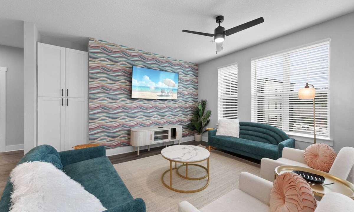 Deerwood Apartment | Sunny Haven: Chic 2BR/2BA with Pool & Gym