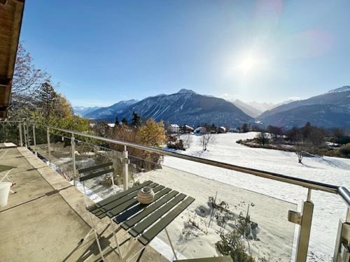 Crans-Montana Apartment | Sunny Lily facing the swiss Alps - Crans Montana