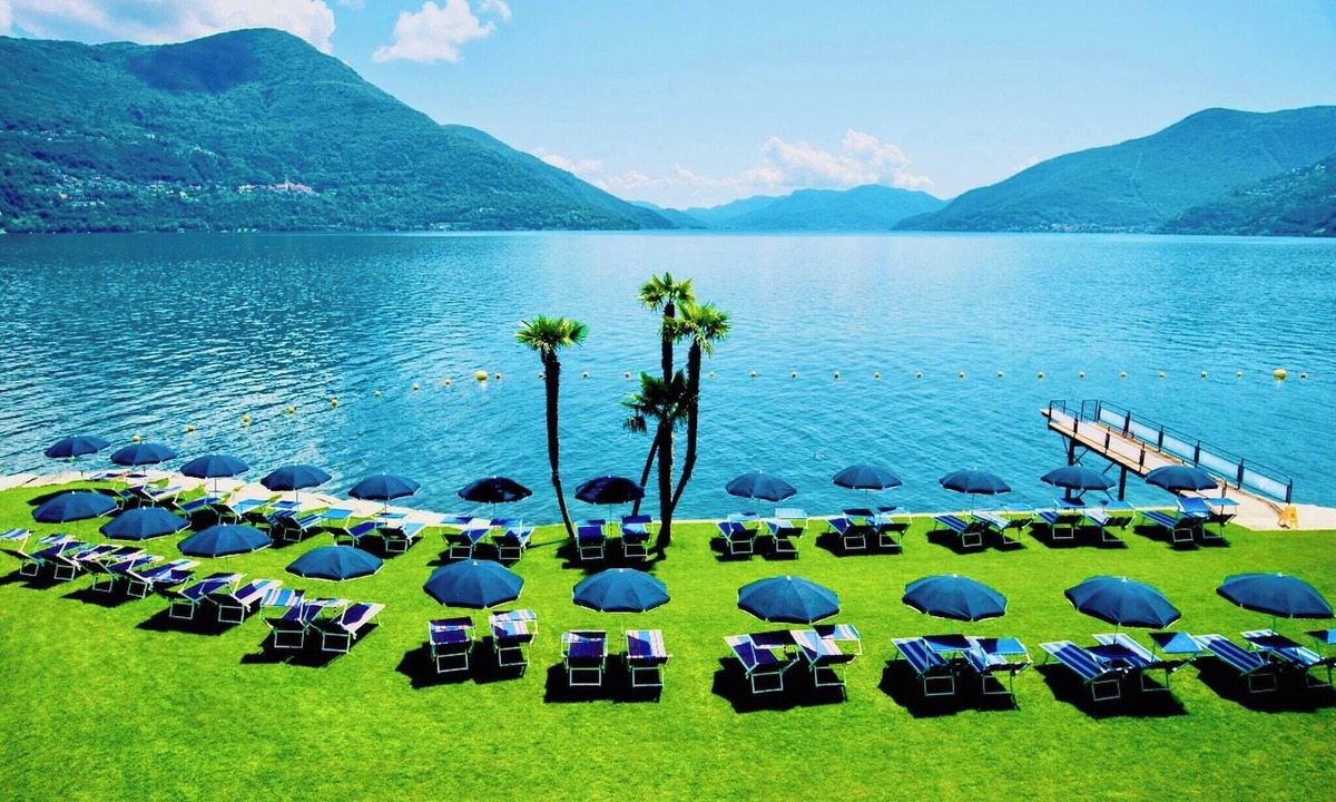 Brissago Apartment | Sunny Modern Apartment Lake View Relax