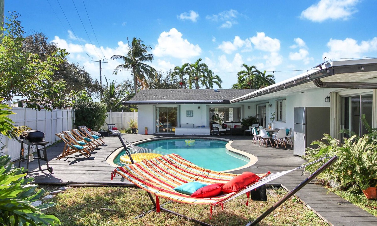 Lauderhill House | Sunny Suburban Escape with Private Pool & BBQ