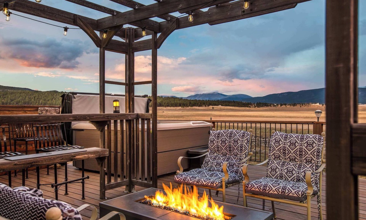 Angel Fire House | Sunrise Vista Villa | Hot Tub | Big Mountain Views
