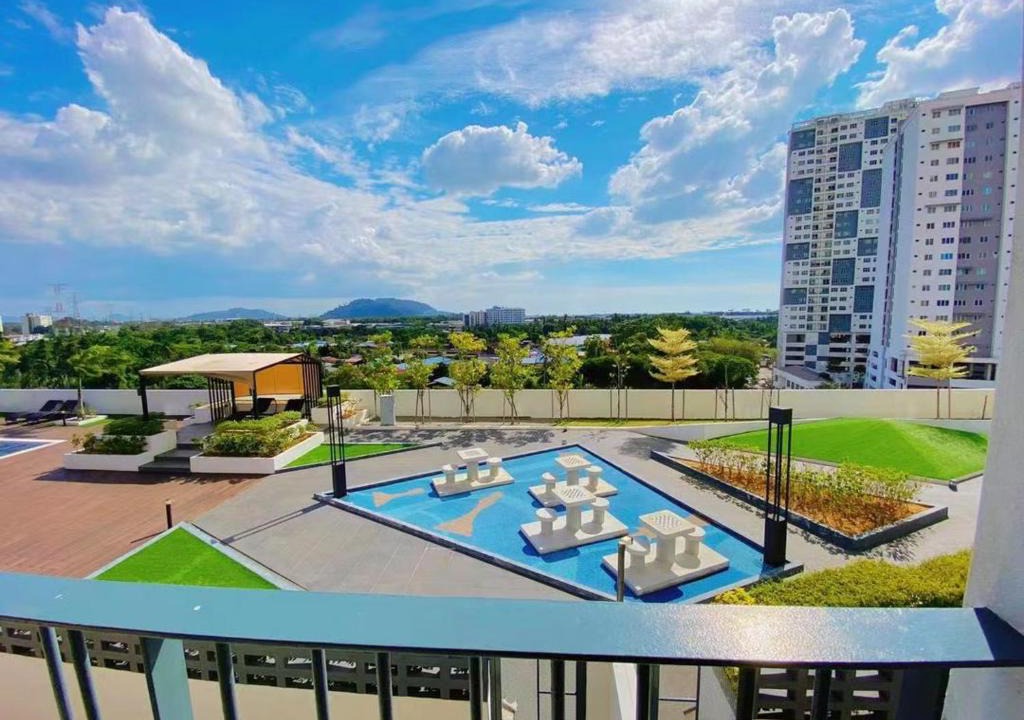 Kampung Masjid Timah Apartment | Sunset Cozy Home @PRAI