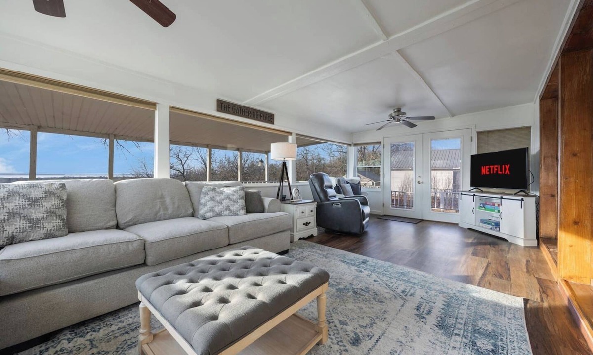 Eufaula House | Sunset Ridge-Family Friendly Lake View Seclusion!