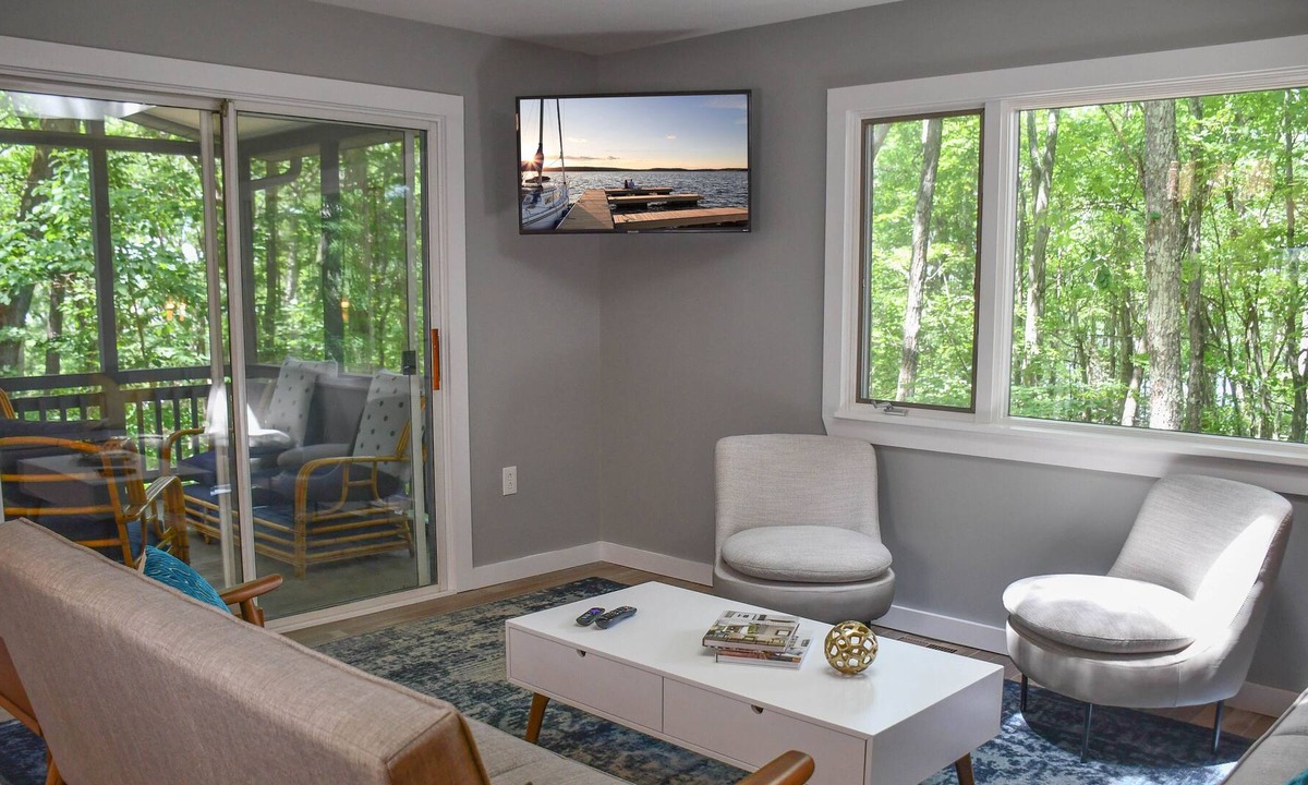 Tafton House | Sunset View over Lake Wallenpaupack