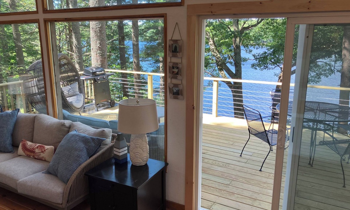 Nobleboro Cottage | Sunset View Pemaquid Lake Cottage in the Heart of the Midcoast Region