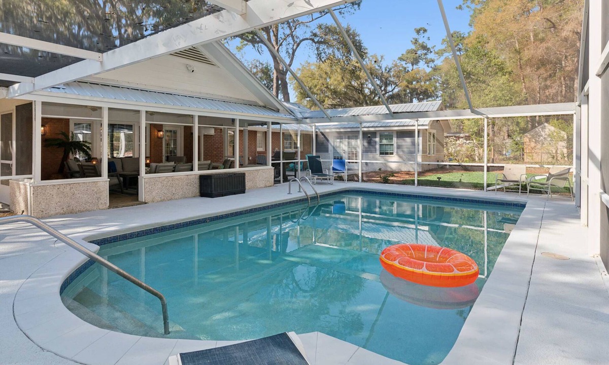 Jekyll Island House | Sunset views~Marsh trails~Bikes~Dedicated work space~Private Heated Pool
