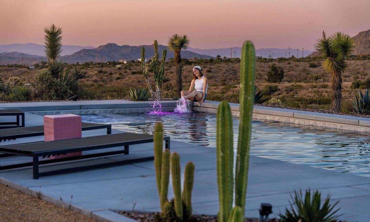 Yucca Valley House | Sunstone Retreat with Pool, Spa, Endless Views