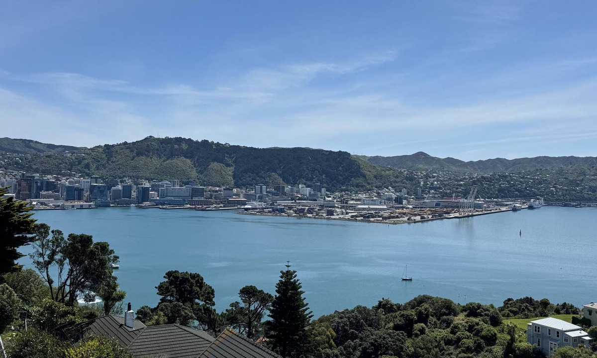 Oriental Bay Villa | Super large seaview house