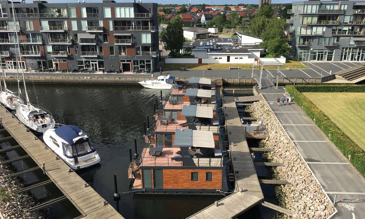 Guldborgsund Kommune Boat Rental | Super modern Houseboat in the heart of Nykøbing F. with all modern facilities