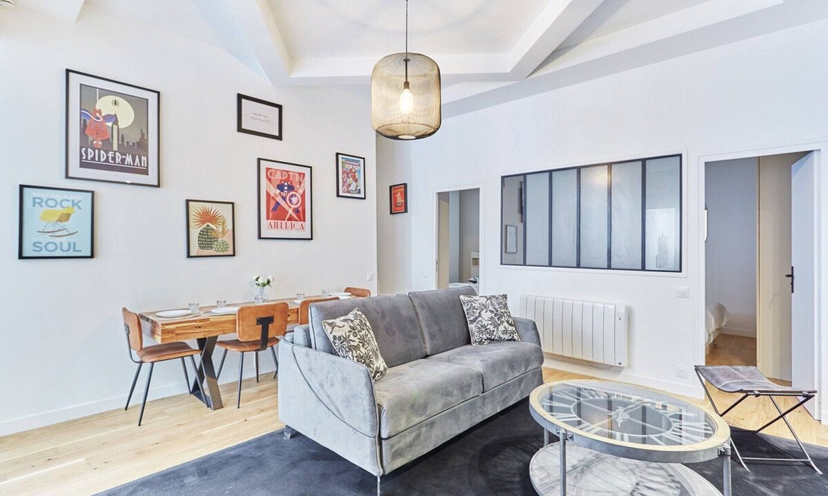 Saint Blaise Apartment | Superb AC Loft 3 bdr - Paris Pere Lachaise