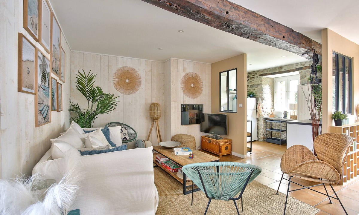 Saint-Suliac House | Superb house for 6, beach 400 m away