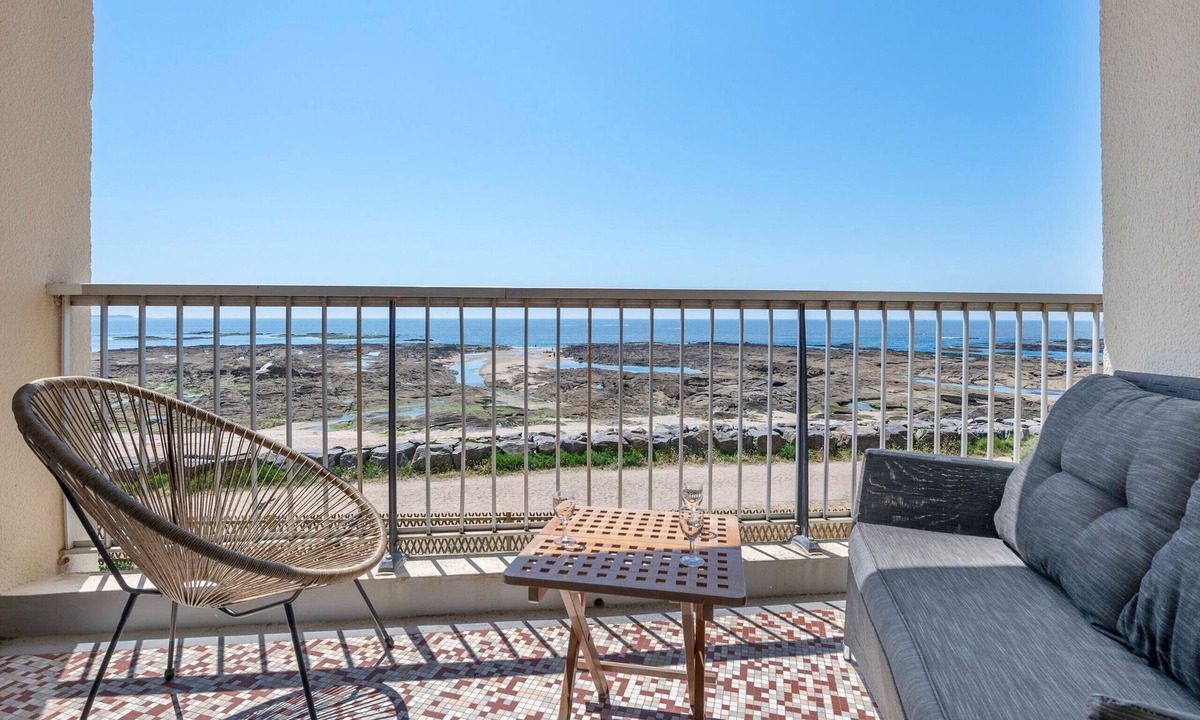 La Turballe Apartment | Superb sea view - Stay with your feet in the water