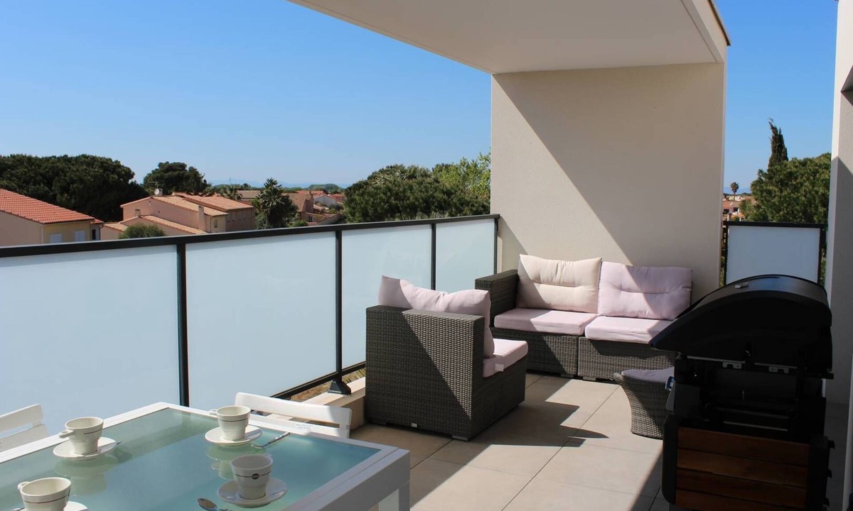 Saint-Cyprien Plage Apartment | Superb two-bedroom flat in a luxury residence with private parking - 6LACOR3