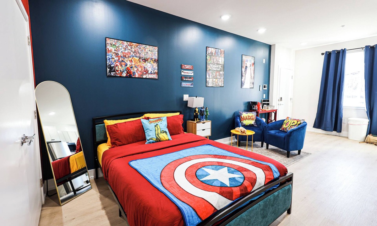 East Parkside Apartment | Superhero Stay Marvel Fan Paradise.