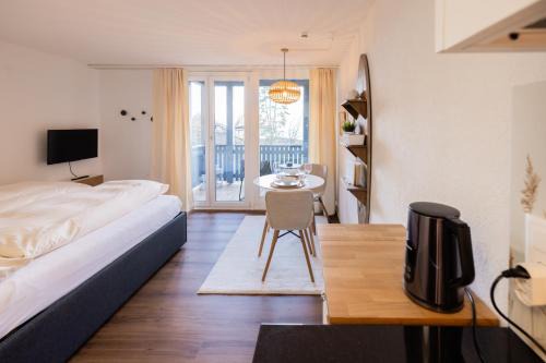 Darligen Apartment | Surfers Studio near Interlaken, at lake with pool