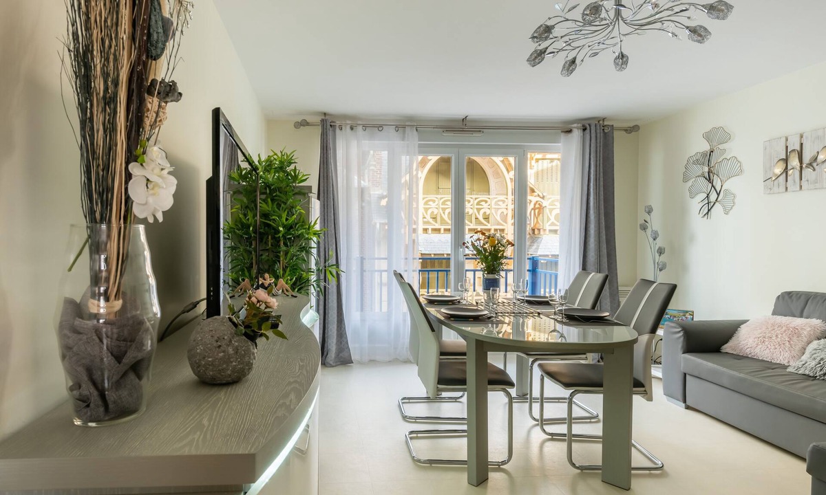 Mers-les-Bains Apartment | Swan - Appartement avec balcon proche plage Mers-les-Bains