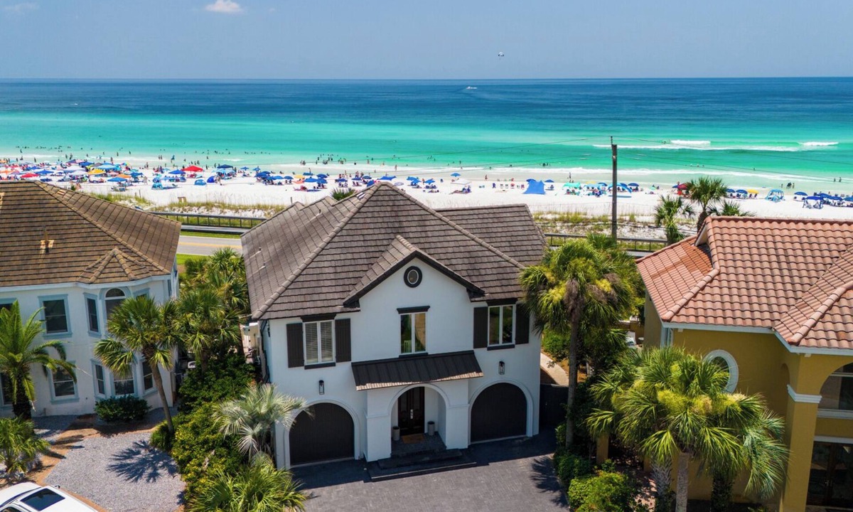 Avalon Beach Estates House | Sweeping Beach Views! Pool! Bikes! Pet Friendly! Spring Availability!