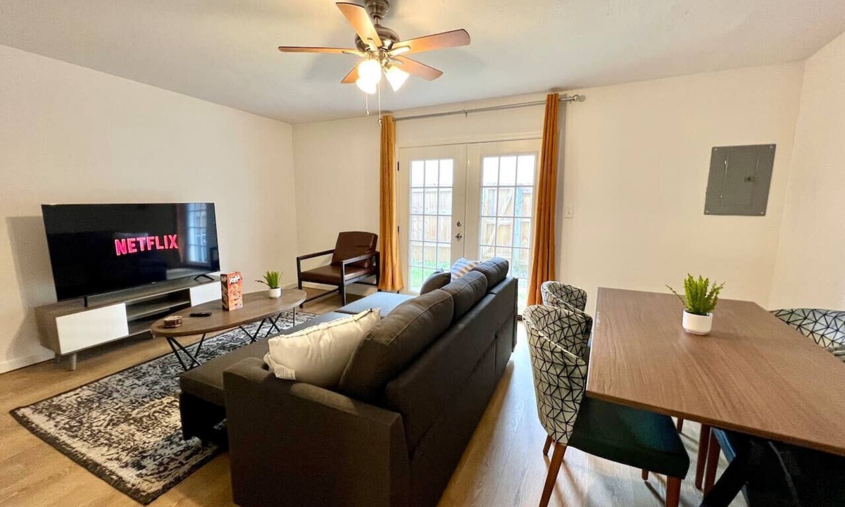 Starkville Apartment | Sweet Cozy MSU 2 BR with Patio