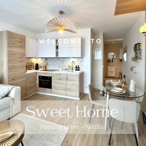 Chambery Apartment | Sweet Home - Cocon élégant climatisé, piscine été, balcon & parking privé