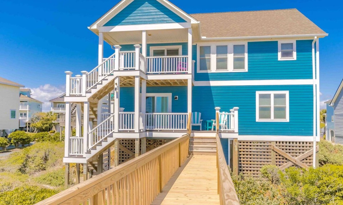 Village of Stump Sound House | Sweetwater Landing - Amazing 5BR, Oceanfront Home with Community Pool!