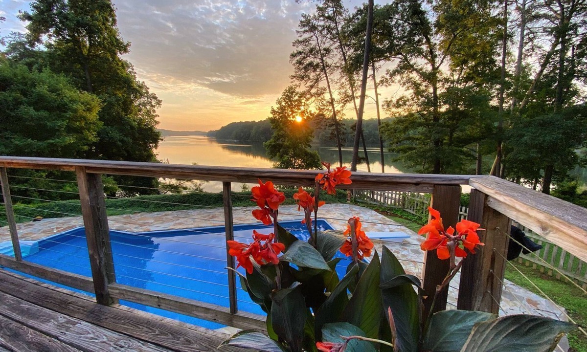 Gainesville House | Swimming pool . Dock. Incredible View! Pontoon boat avlb