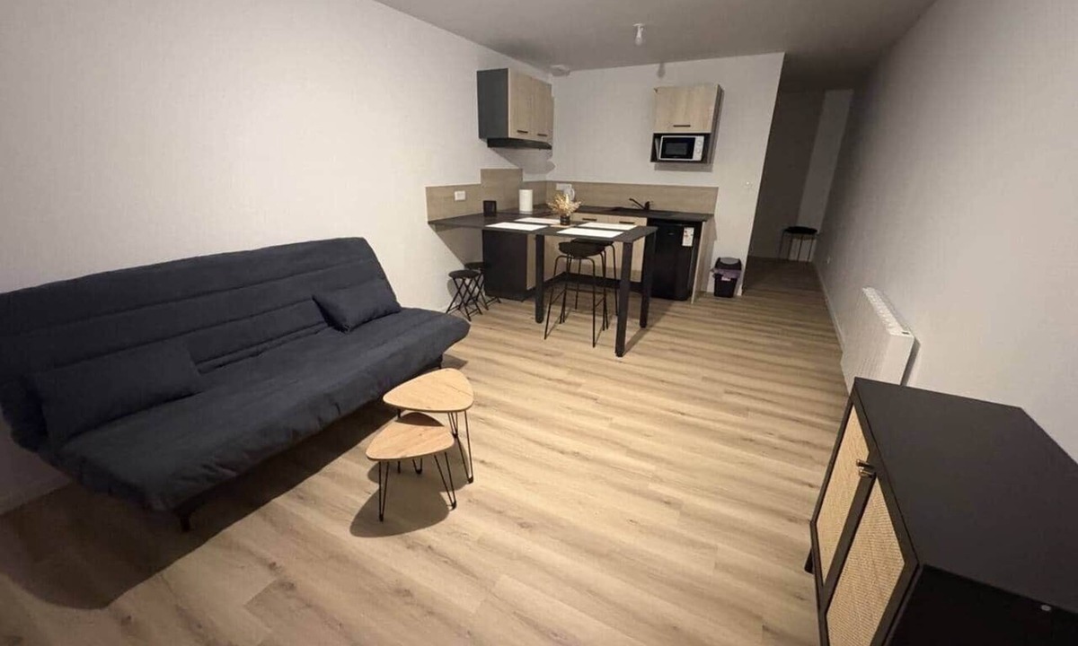 Challans Apartment | T1 bis neuf hyper centre 4 couchages